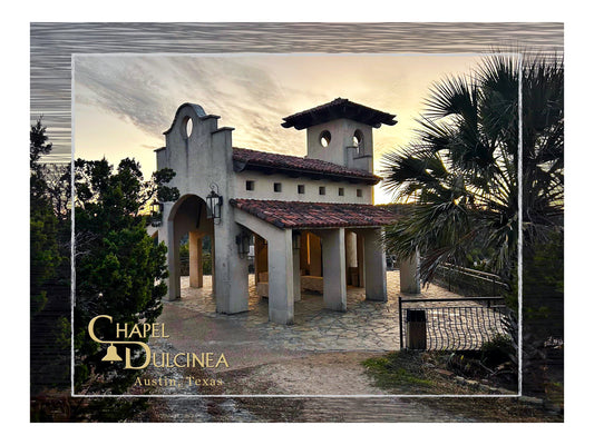 Chapel Dulcinea at Dusk Post Card 5x7